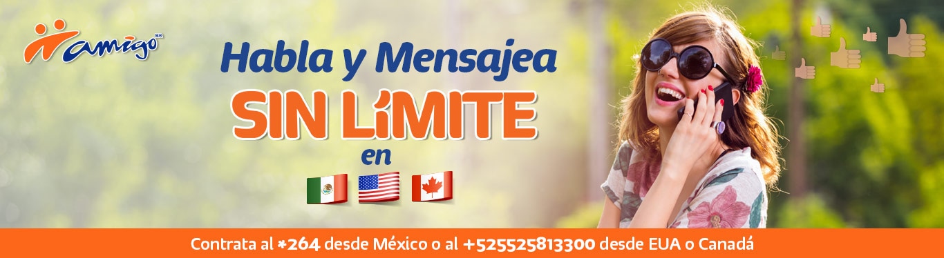 Amigo Sin Límite - Telcel con amigo de telcel habla y mensajea sin limite en mexico estados unidos y canada