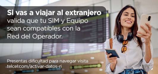 valida que tu sim y equipo sea compatibles con la red del operador