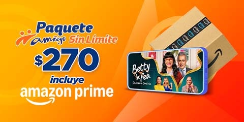 paquetes amigo sin limite de telcel a partir de 270 pesos incluye suscripcion prime video