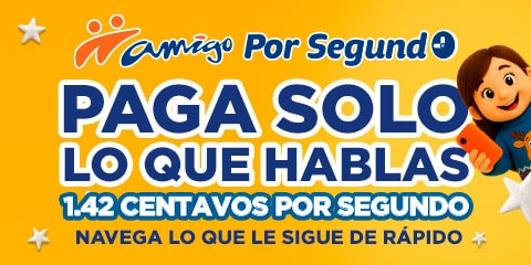 ahora esta navidad con telcel y amigo por segundo paga solo lo que hablas con telcel