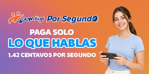 servicio amigo por segundo para pagar llamadas segun el tiempo de uso realizado