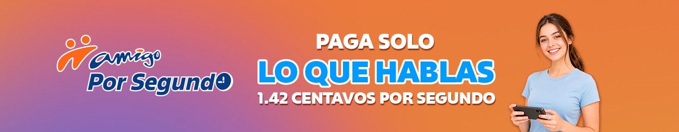 servicio amigo por segundo para pagar llamadas segun el tiempo de uso realizado