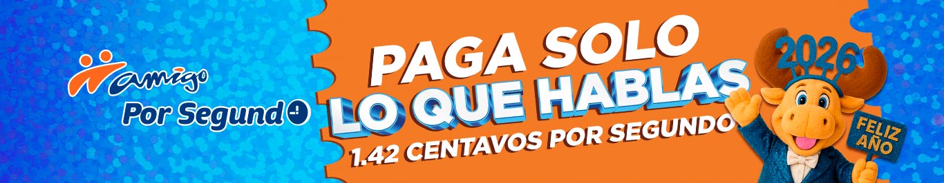 ahora esta navidad con telcel y amigo por segundo paga solo lo que hablas con telcel