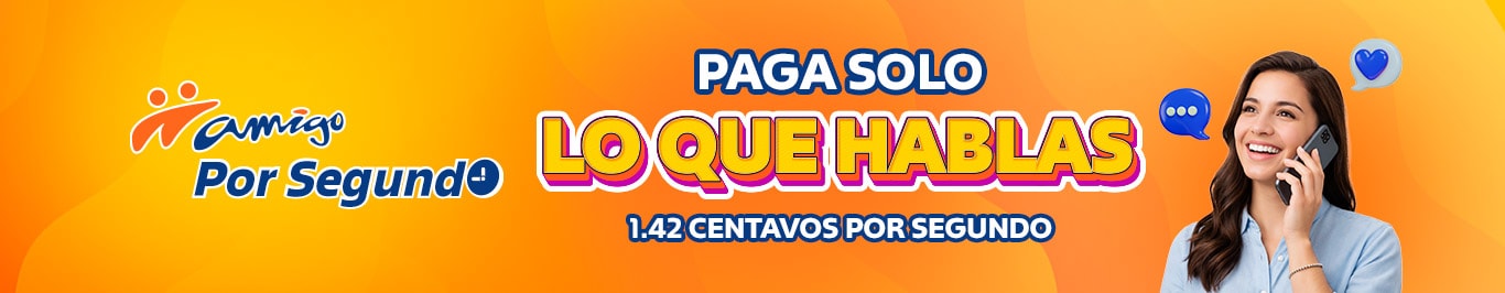 ahora esta navidad con telcel y amigo por segundo paga solo lo que hablas con telcel