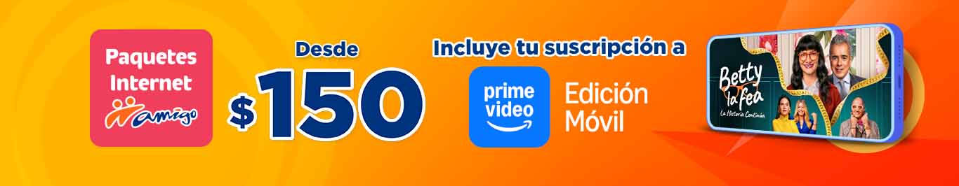 paquetes internet amigo de telcel que incluye tu suscripcion a prime video edicion movil