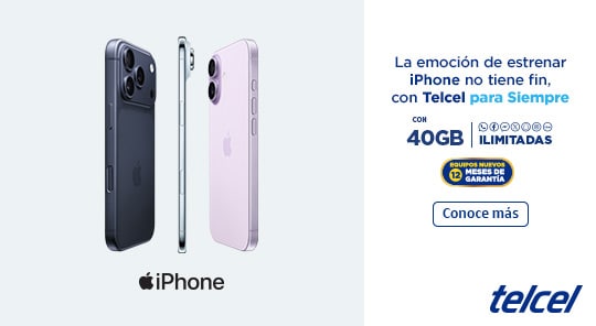 conoce como estrenar un iphone de manera sencilla con telcel revisa los modelos disponibles