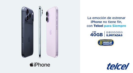 conoce como estrenar un iphone de manera sencilla con telcel revisa los modelos disponibles