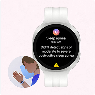 Seguimiento avanzado del descanso con Galaxy Watch9