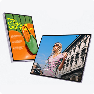 Pantalla amplia y flexible del Samsung Galaxy Z Fold8