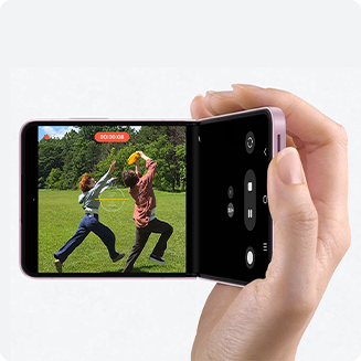 Captura videos fluidos con Galaxy Z Flip8