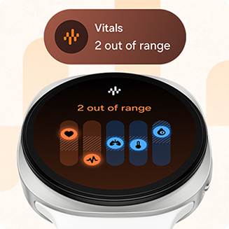 Consulta indicadores clave en Galaxy Watch9