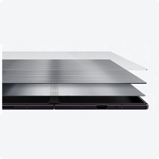 Estructura de titanio resistente en Galaxy Z Fold8 Ultra