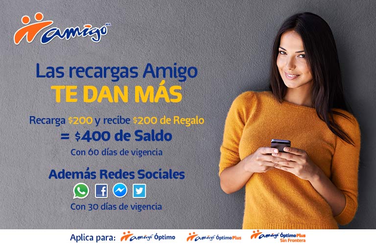 Saldo amigo - conoce todo sobre los diferentes saldos  Telcel