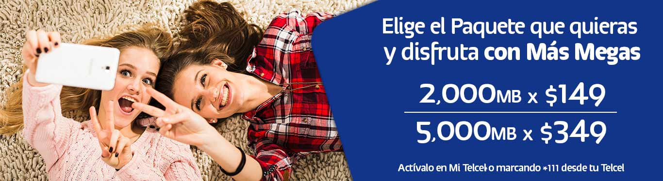Más Megas para tu Plan Telcel, nunca dejas de navegar conoce la oferta que tenemos para ti con los paquetes mas megas para tu plan de que navegas navegas