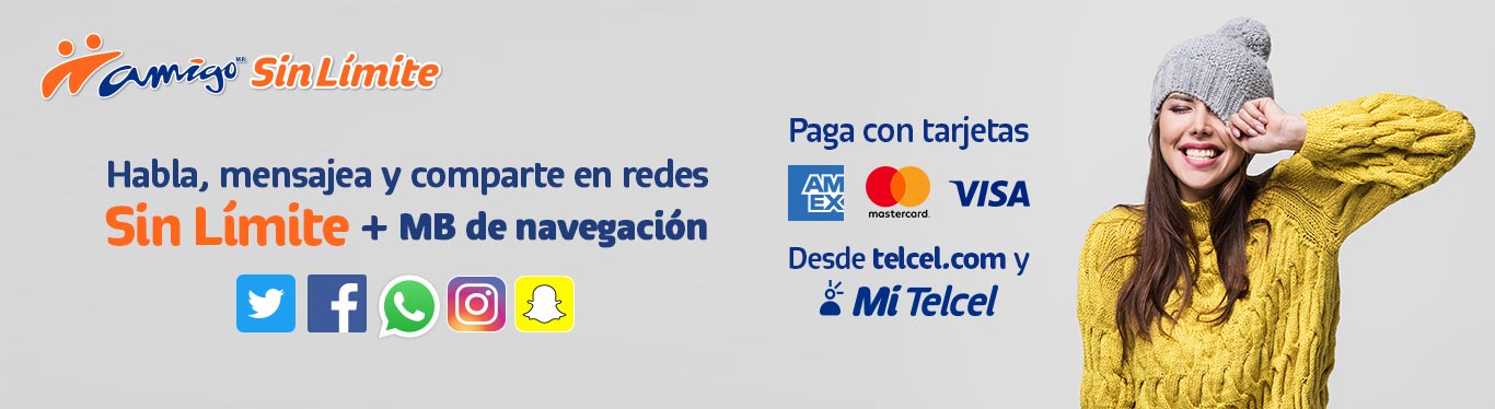 Paquetes Amigo Sin Límite lo tienen todo para que no pierdas contacto esta época esta temporada es muy importante que estes conectado por eso los paquetes amigo sin limite lo tienen todo