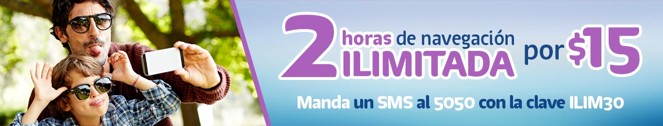Adquiere uno de los Paquetes de por Tiempo Telcel