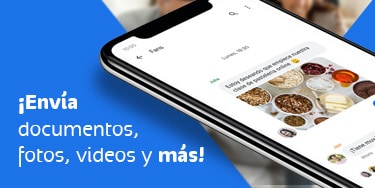 enivar tus documentos fotos y videos es muy fácil y seguro con la mejor red telcel