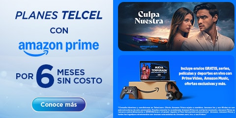 Planes Telcel ahora con Amazon Prime 6 meses sin costo de amazon prime con planes telcel