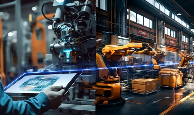 el papel de los robots industriales 