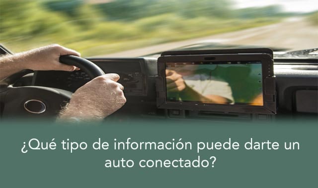 conoce toda la informacion que brinda un auto conectado