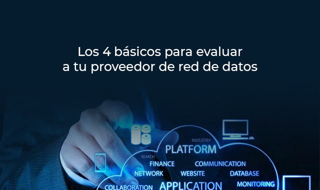 la red de datos tambien se debe evaluar
