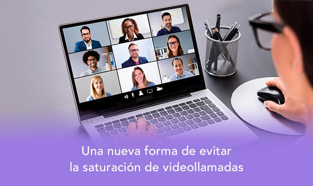 una nueva forma de evitar la saturacion en videollamadas