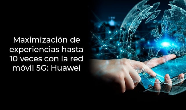 esta es la red movil de huawei, conocela
