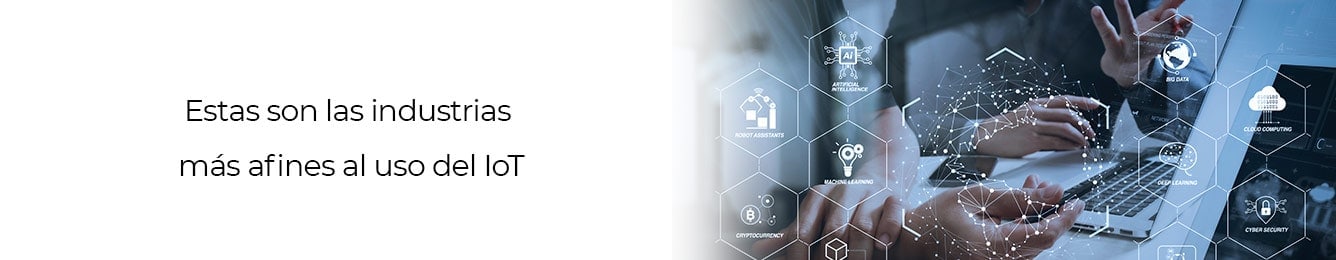uso de iot en industria de la salud y financiero