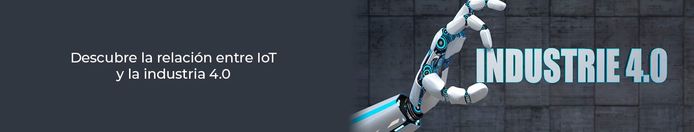 esta es la realcion entre el iot y la industria 4.0