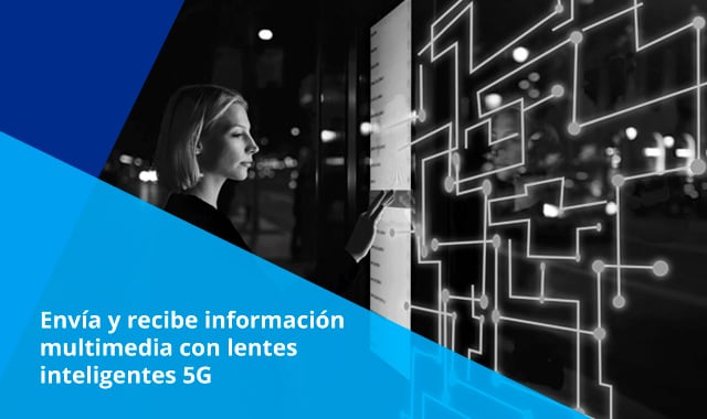 las capacidades de los trabajadores se amplifican con los lentes inteligentes telcel que con la red 5g de telcel pueden ser asistidos o enviar imagenes del lugar en el que se encuentren