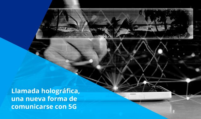 con la red movil 5G de telcel las llamadas holograficas podrán realizarse con gran impacto y efectividad para obtener una mayor interaccion entre los interlocutores