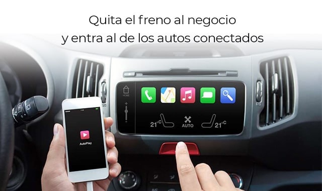 quita el freno al negocio y entra al de los autos conectados