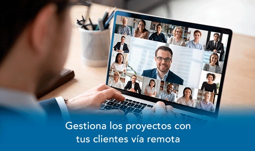 te decimos como gestionar los proyectos con tus clientes a larga distancia