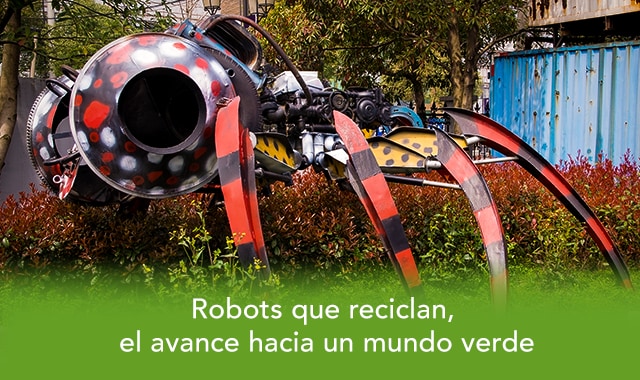descubre como son los robots que reciclan