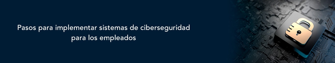 implementar sistemas de ciberseguridad para los empleados