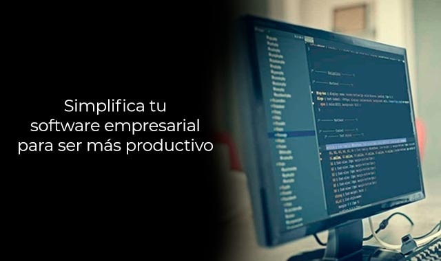 uso de software simplificado