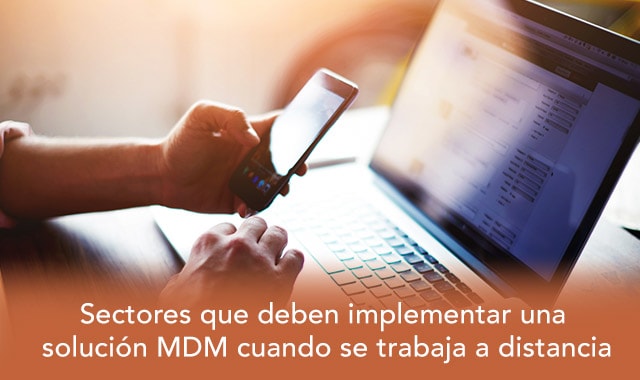 descubre los sectores que debes implementar en una solucion mdm