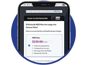HBO Max dando clic en Continuar y acepta las condiciones de uso.  