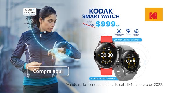 kodak smart watch tiene el mejor precio y descuento aprovechalo hoy mismo