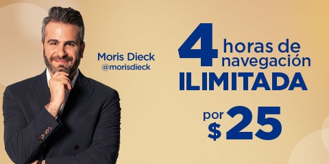 disfruta de cuatro horas de navegacion ilimitada por veinticinco pesos solo con telcel