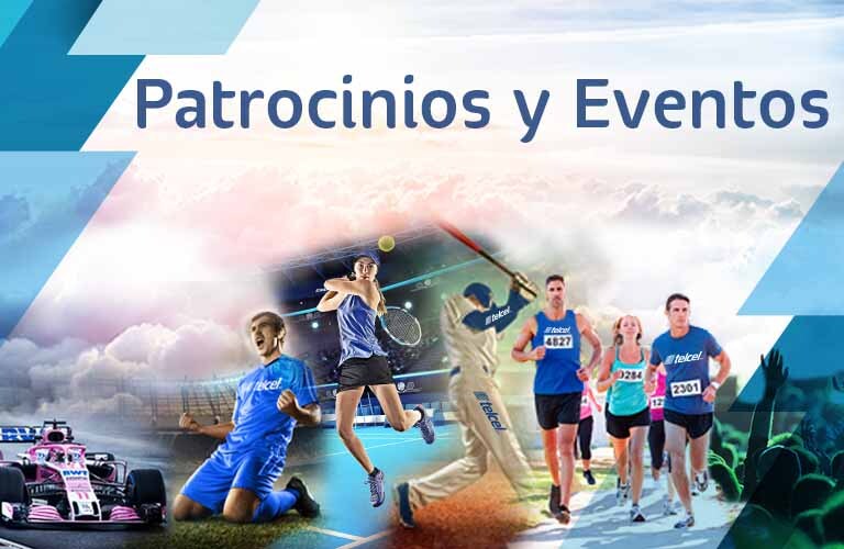 Eventos y Patricinios Telcel encuentra todos y cada uno de los eventos que telcel patrocina y fomenta el deporte en nuestro pais
