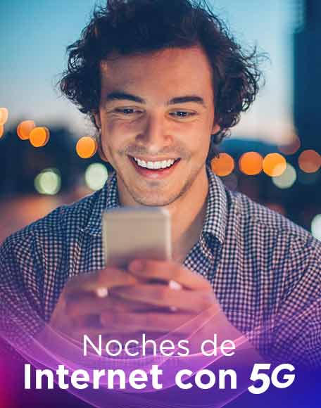 con los planes telcel plus e internet plus disfruta por 6 meses de noches de internet