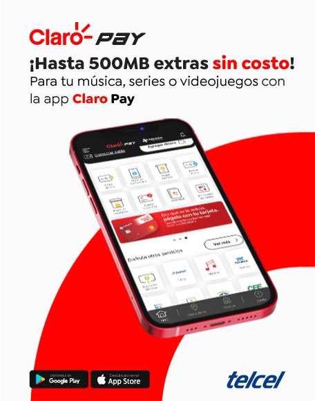 registrandote en claro pay tienes muchos beneficios y quinientos megas de regalo hazlo ya