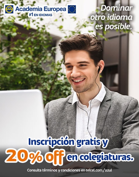 ademas recibe el 20% de descuento en clases presenciales y inscripción sin costo