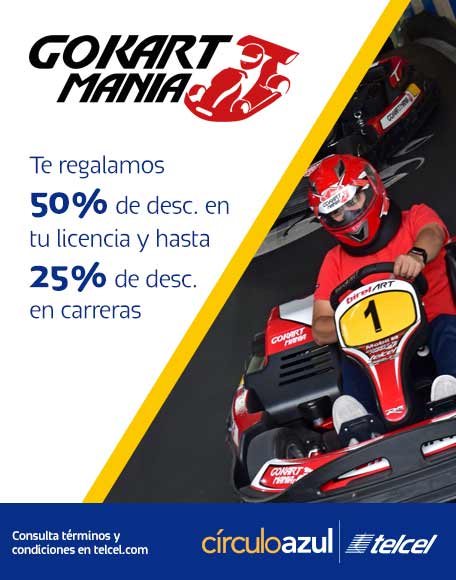 obten el descuento que tanto esperabas para vivir la adrenalina en la pista de go karts