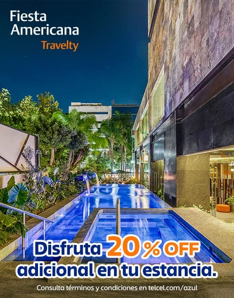 telcel y fiesta americana travelty se unen para ofrecerte una experiencia de hospedaje excepcional