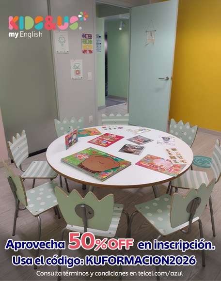 aprovecha el mejor momento para que tu hijo aprenda inglés con 50% de descuento con Kids&Us
