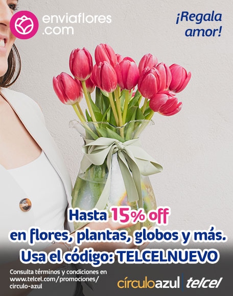obten 15% de descuento en flores, plantas y globos y demuestrale lo que significa para ti