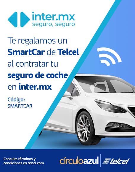 obten un smartcar para tu auto contratando su seguro con inter punto eme equis ya mismo