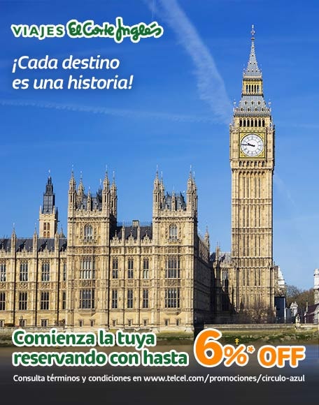 circuloazul telcel y viajes el corte Ingles te invitan a pasar unas vacaciones increibles